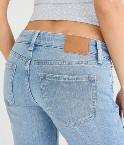 Low-Rise Flare Jean
