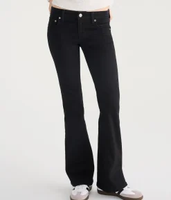 Low-Rise Flare Jean