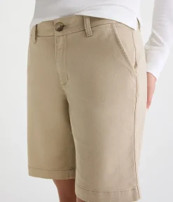 Low-Rise Uniform Bermuda Shorts
