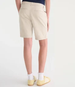 Low-Rise Uniform Bermuda Shorts