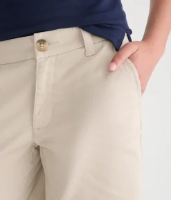 Low-Rise Uniform Bermuda Shorts