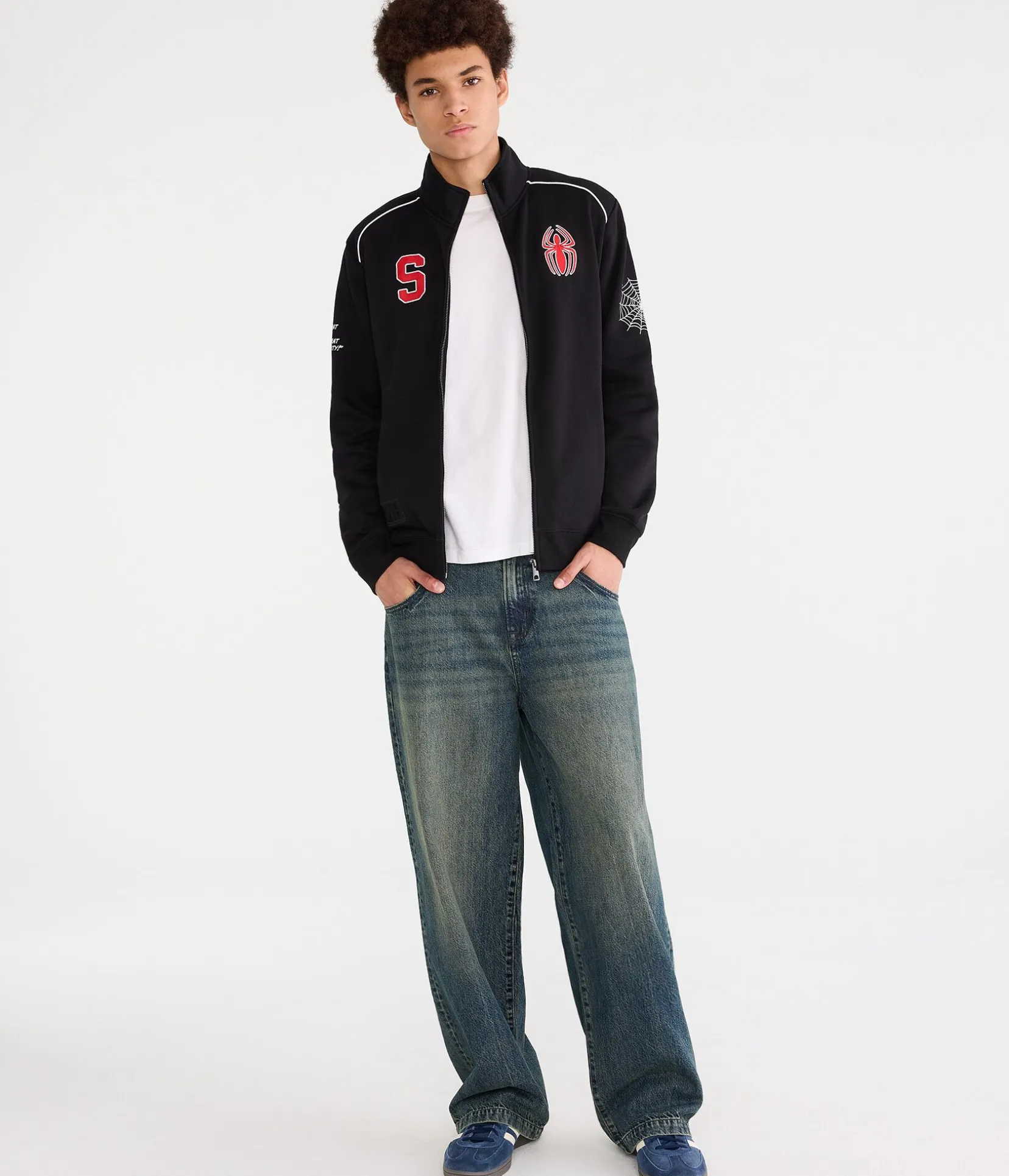 Marvel | Aéropostale Spider-Man Fleece Track Jacket