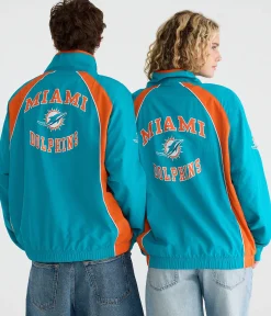 Miami Dolphins Quarter-Zip Track Jacket