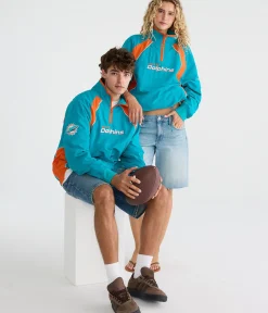 Miami Dolphins Quarter-Zip Track Jacket