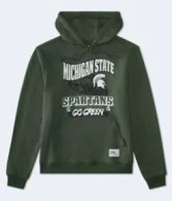 Michigan State Spartans Basketball Pullover Hoodie