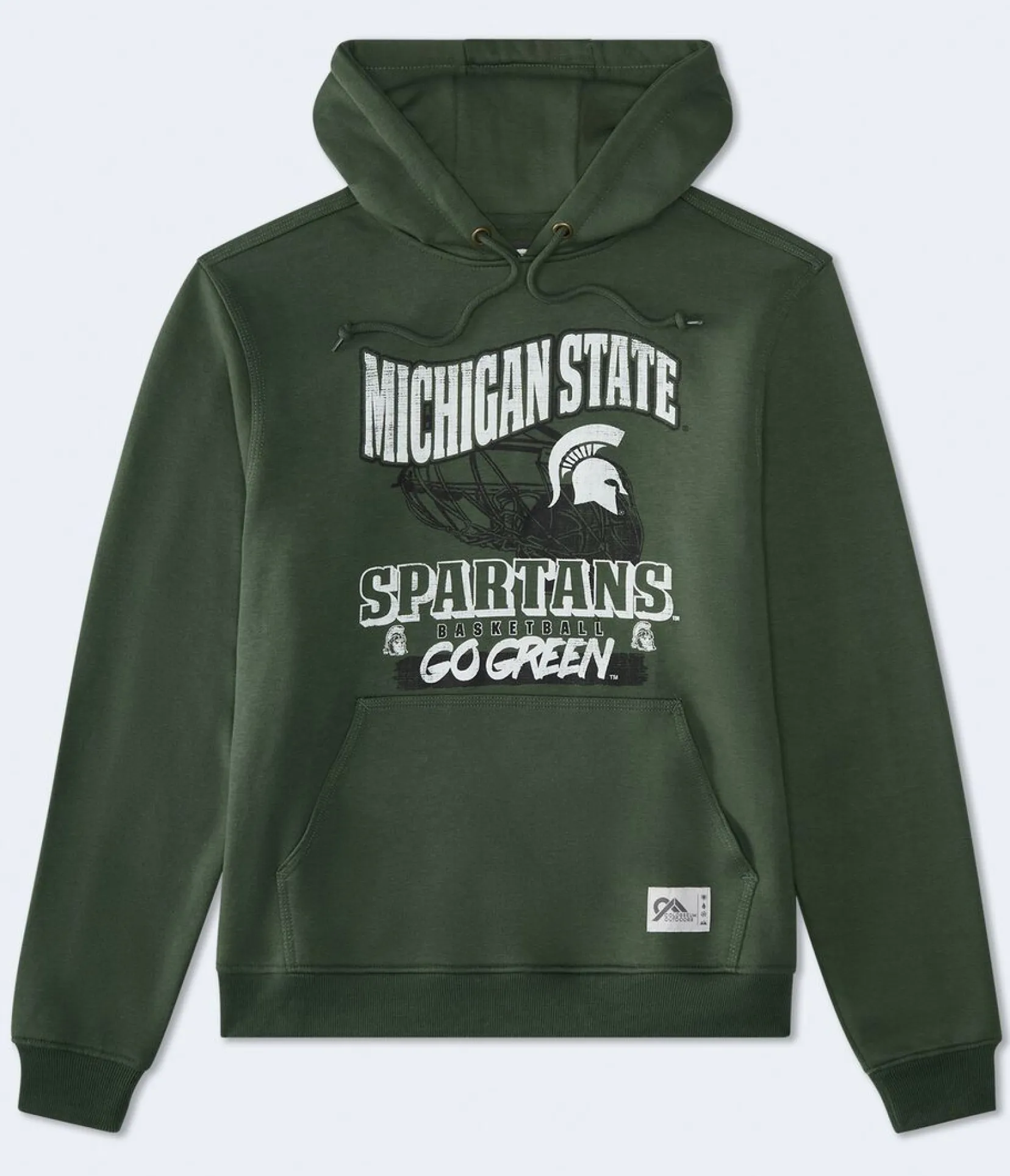 Michigan State Spartans Basketball Pullover Hoodie