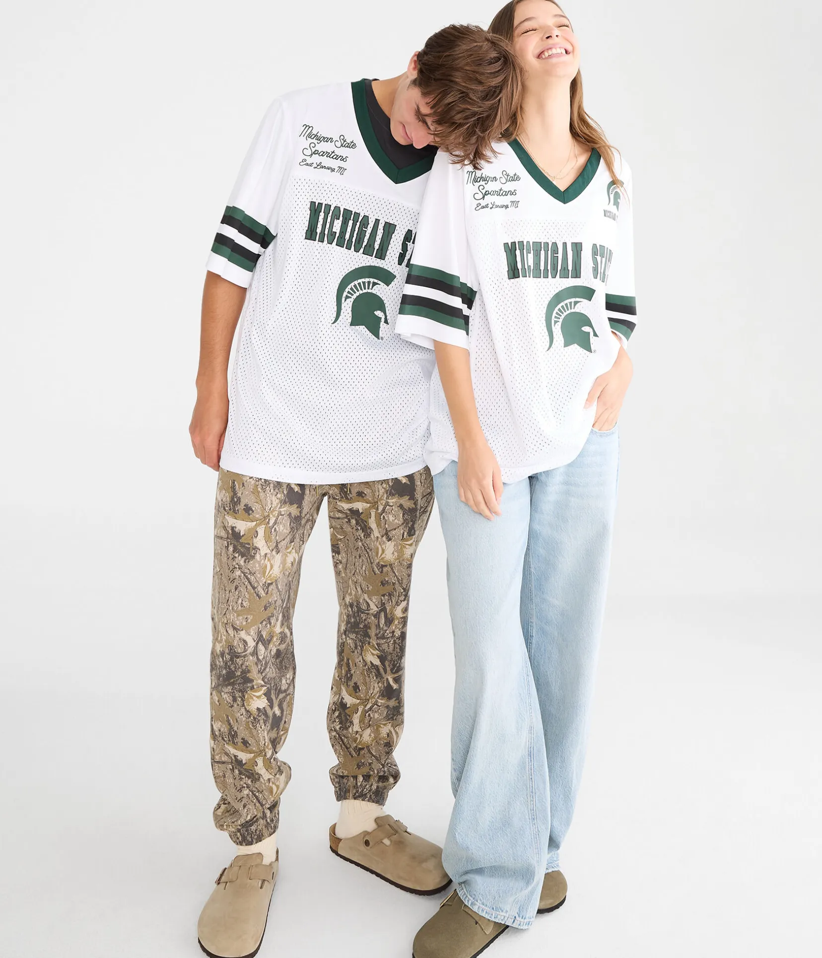 Michigan State Spartans Mesh Top