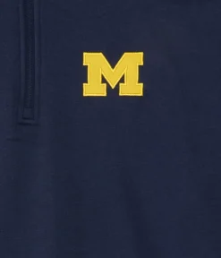 Michigan Wolverines Quarter-Zip Sweatshirt