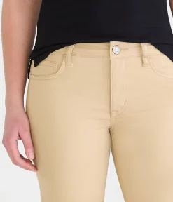 Mid-Rise Uniform Bermuda Shorts