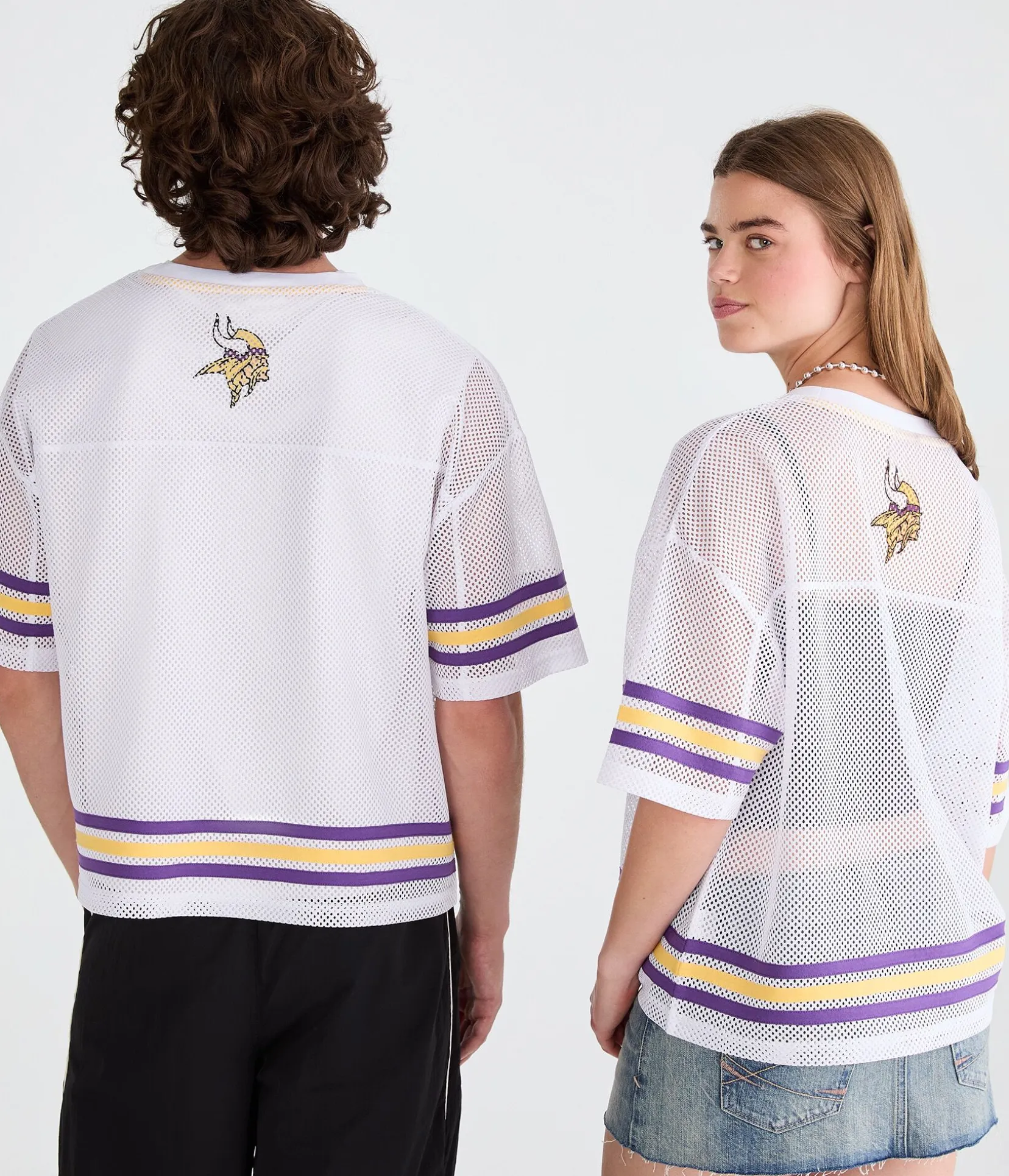 Minnesota Vikings Boxy Mesh Top