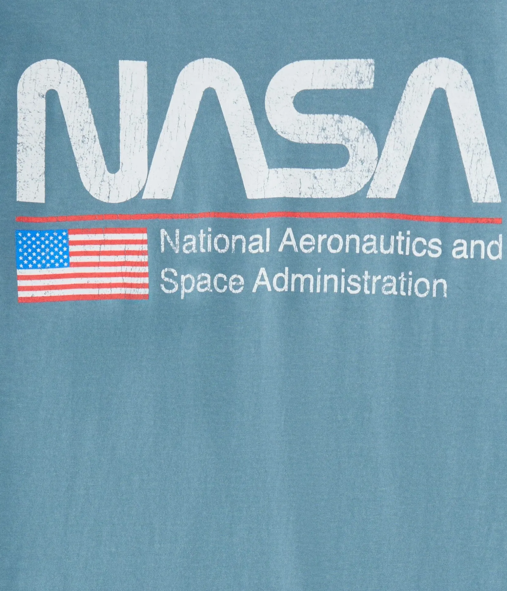 NASA Flag Relaxed Graphic Tee