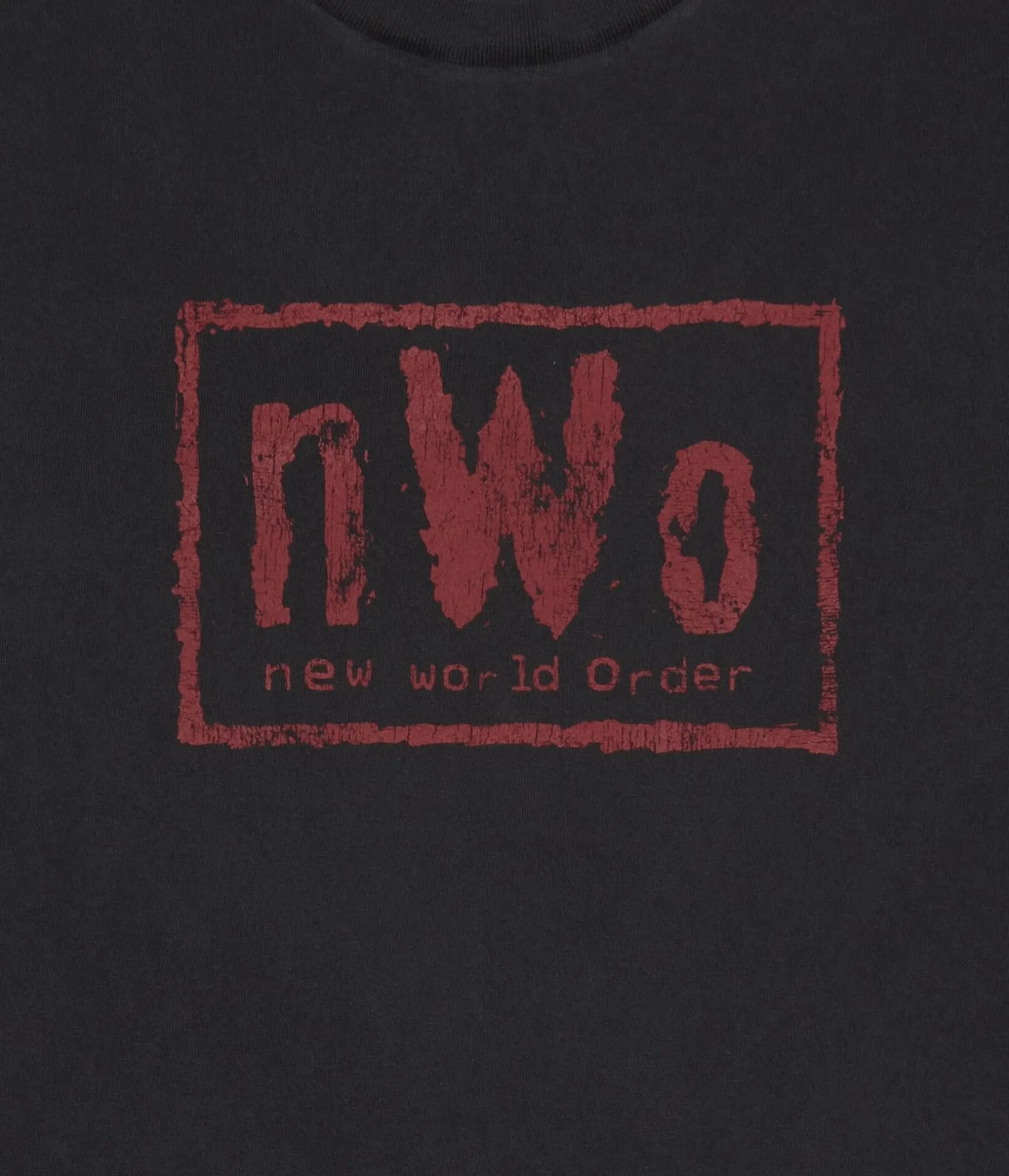 New World Order Wolf Relaxed Graphic Tee