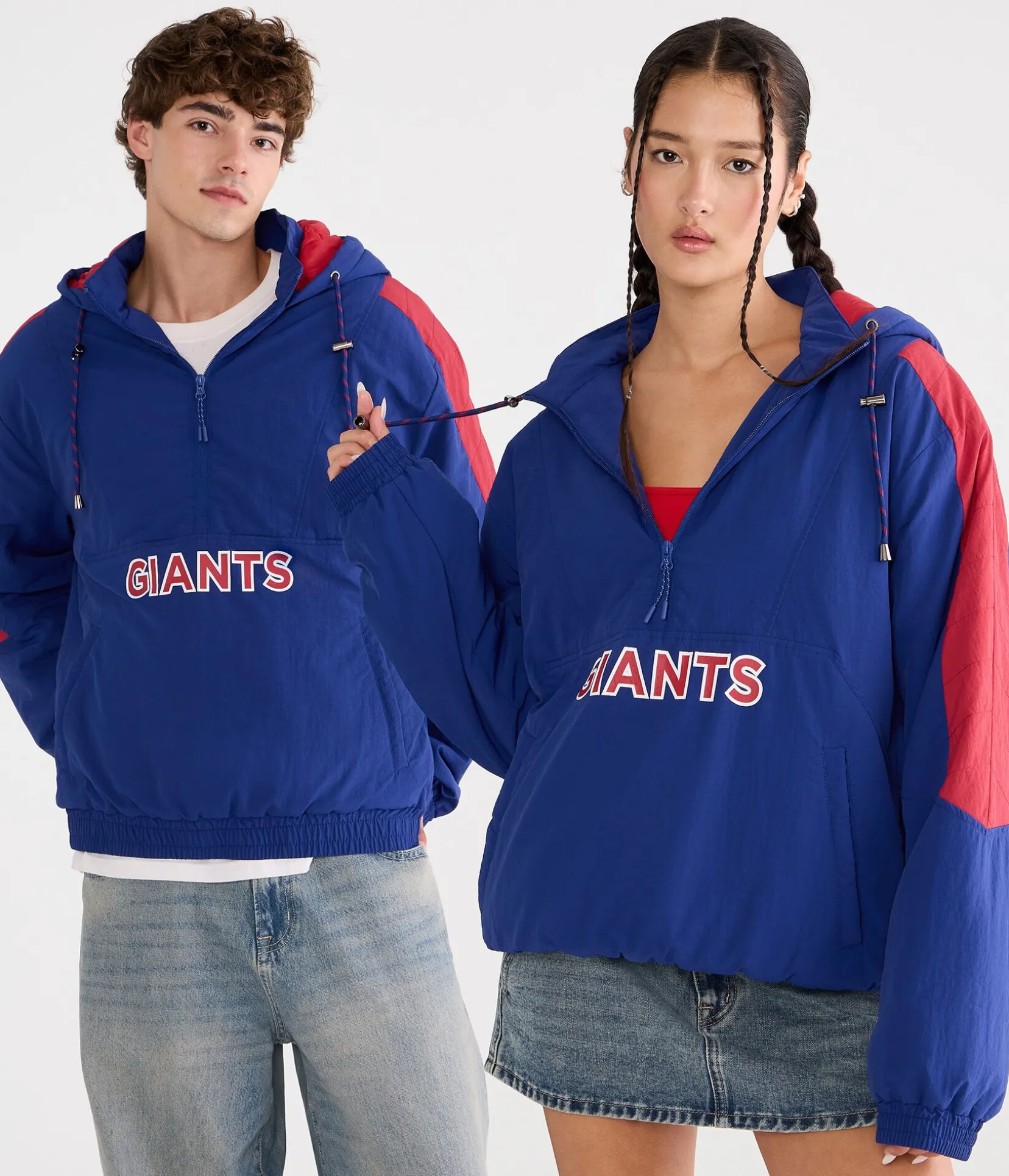 New York Giants Hooded Sideline Jacket