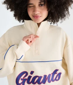 New York Giants Quarter-Zip Sweatshirt
