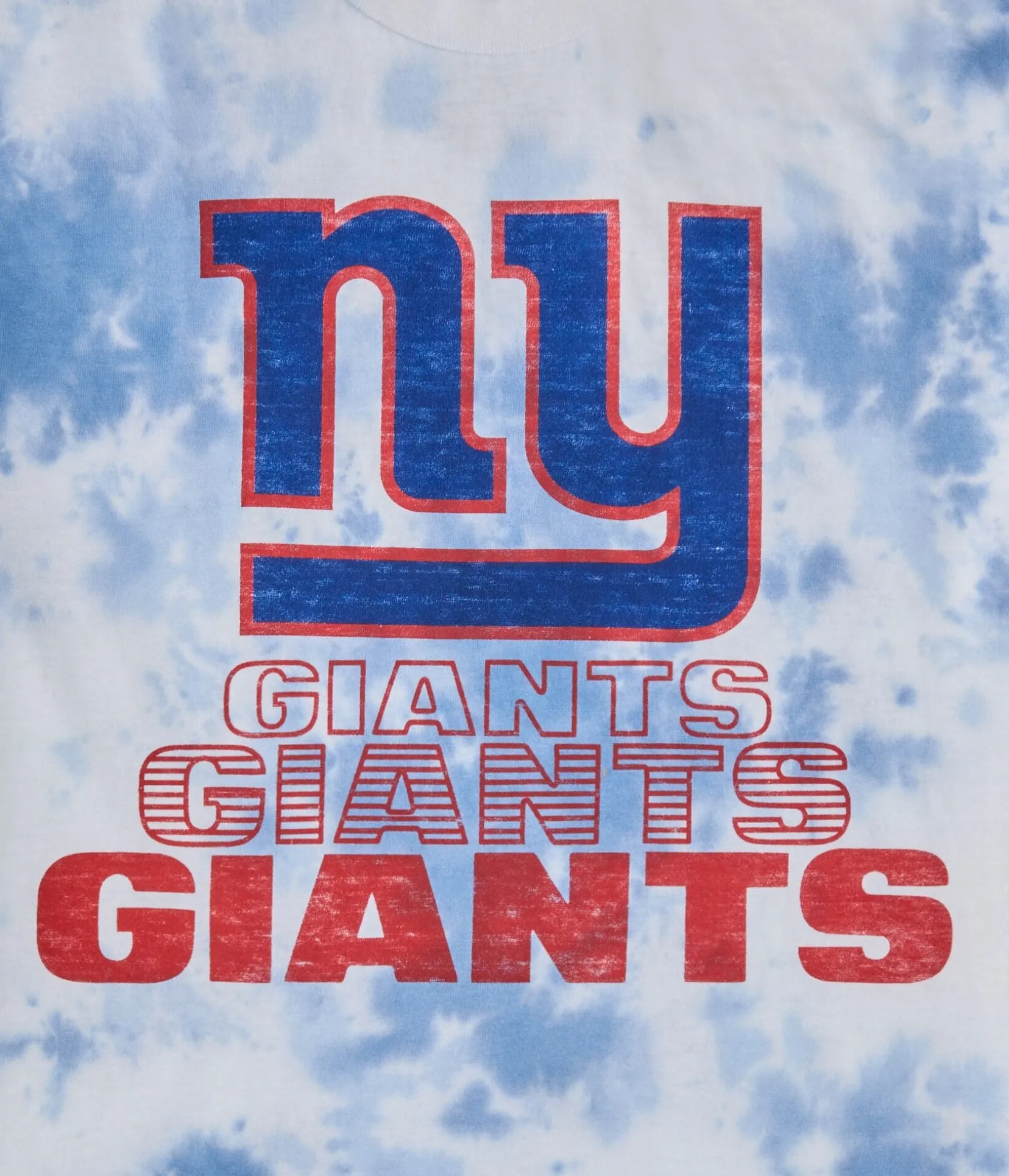 New York Giants Tie-Dye Relaxed Graphic Tee