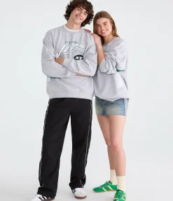 New York Jets Colorblock Crew Sweatshirt