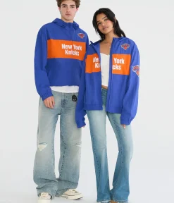New York Knicks Hooded Track Jacket