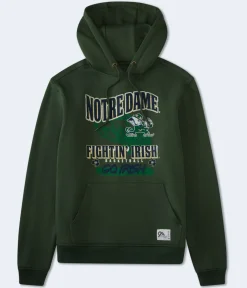 Notre Dame Fightin' Irish Basketball Pullover Hoodie