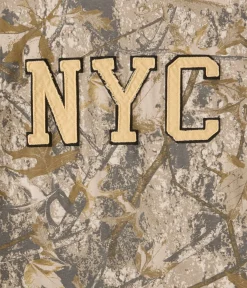 NYC Forest Camo Appliqué Graphic Tee