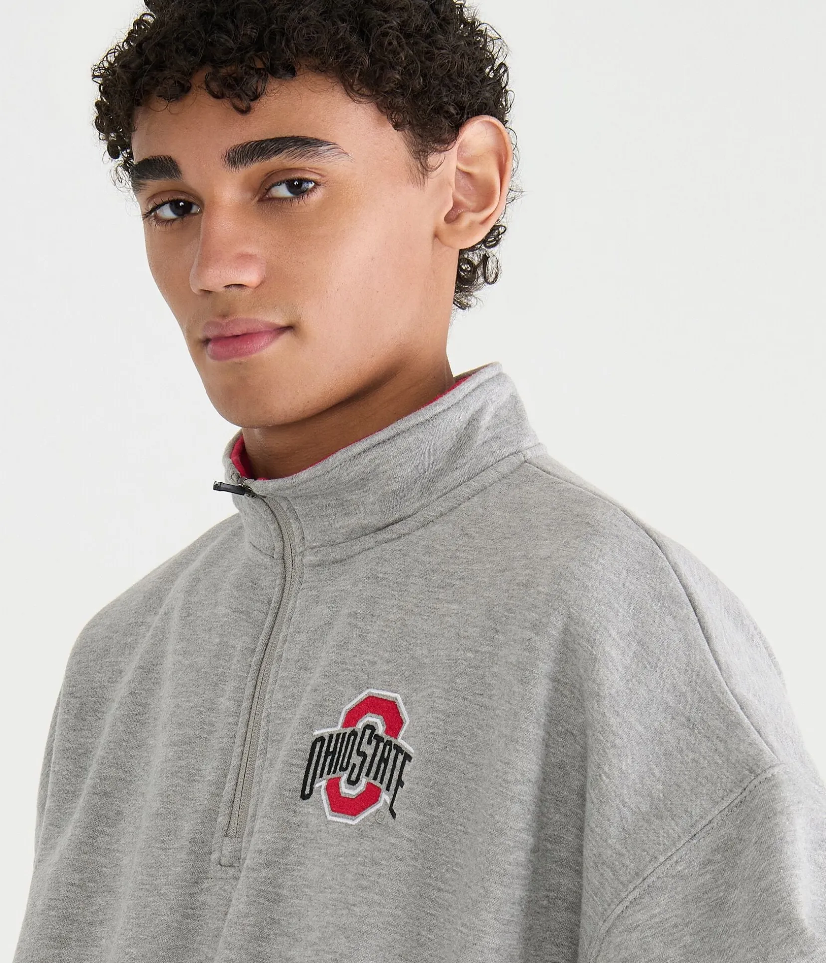 Ohio State Buckeyes Quarter-Zip Sweatshirt