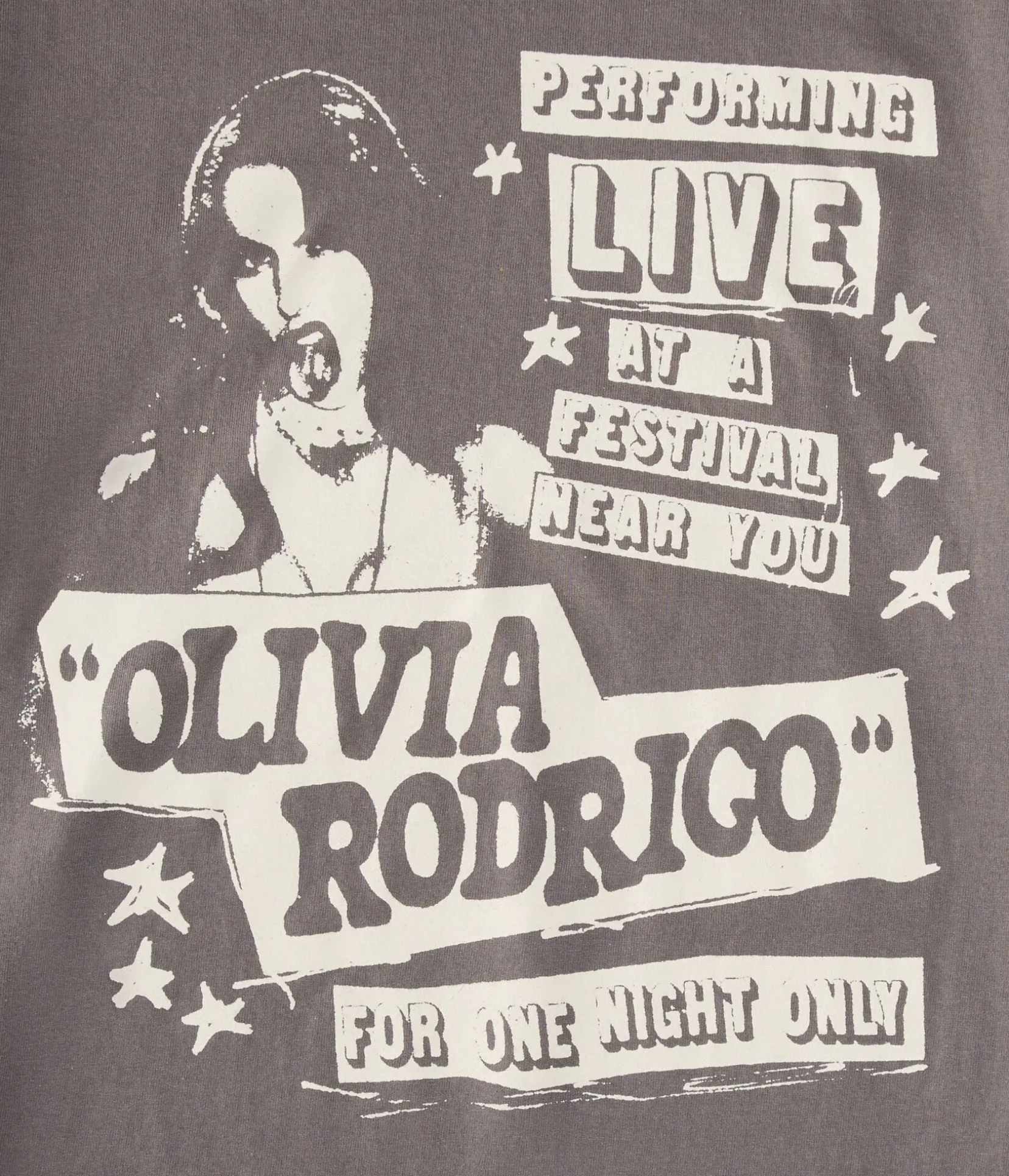 Olivia Rodrigo Live Relaxed Graphic Tee