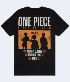 One Piece Straw Hat Crew Relaxed Graphic Tee
