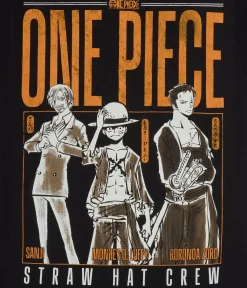 One Piece Straw Hat Crew Relaxed Graphic Tee