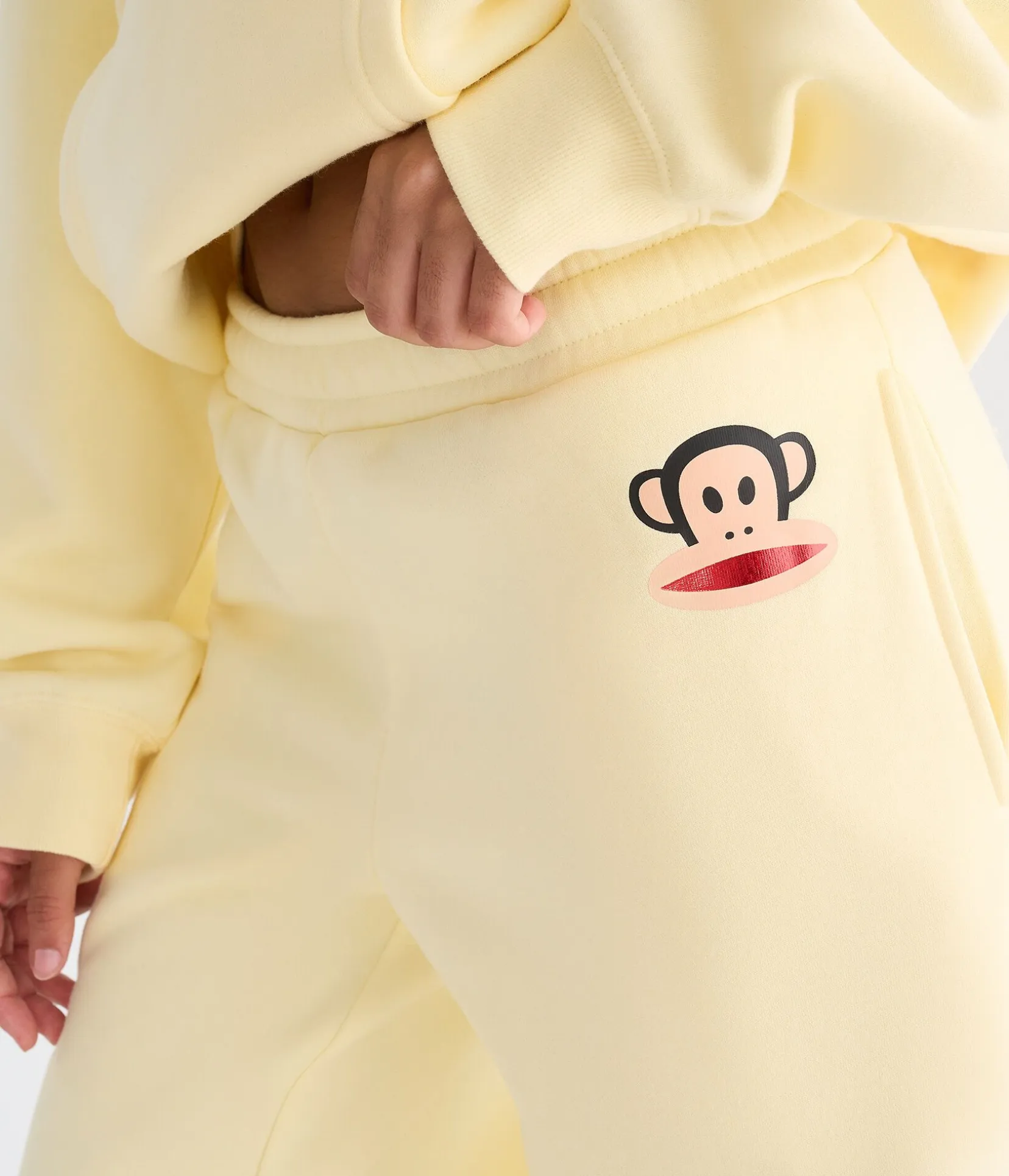 Paul Frank I Heart Julius High-Rise Wide Leg Sweatpants