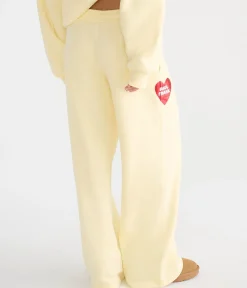 Paul Frank I Heart Julius High-Rise Wide Leg Sweatpants