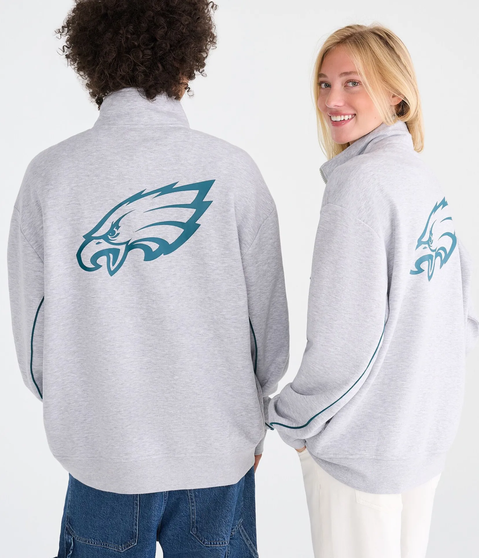 Philadelphia Eagles Quarter-Zip Sweatshirt