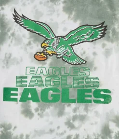 Philadelphia Eagles Tie-Dye Relaxed Graphic Tee
