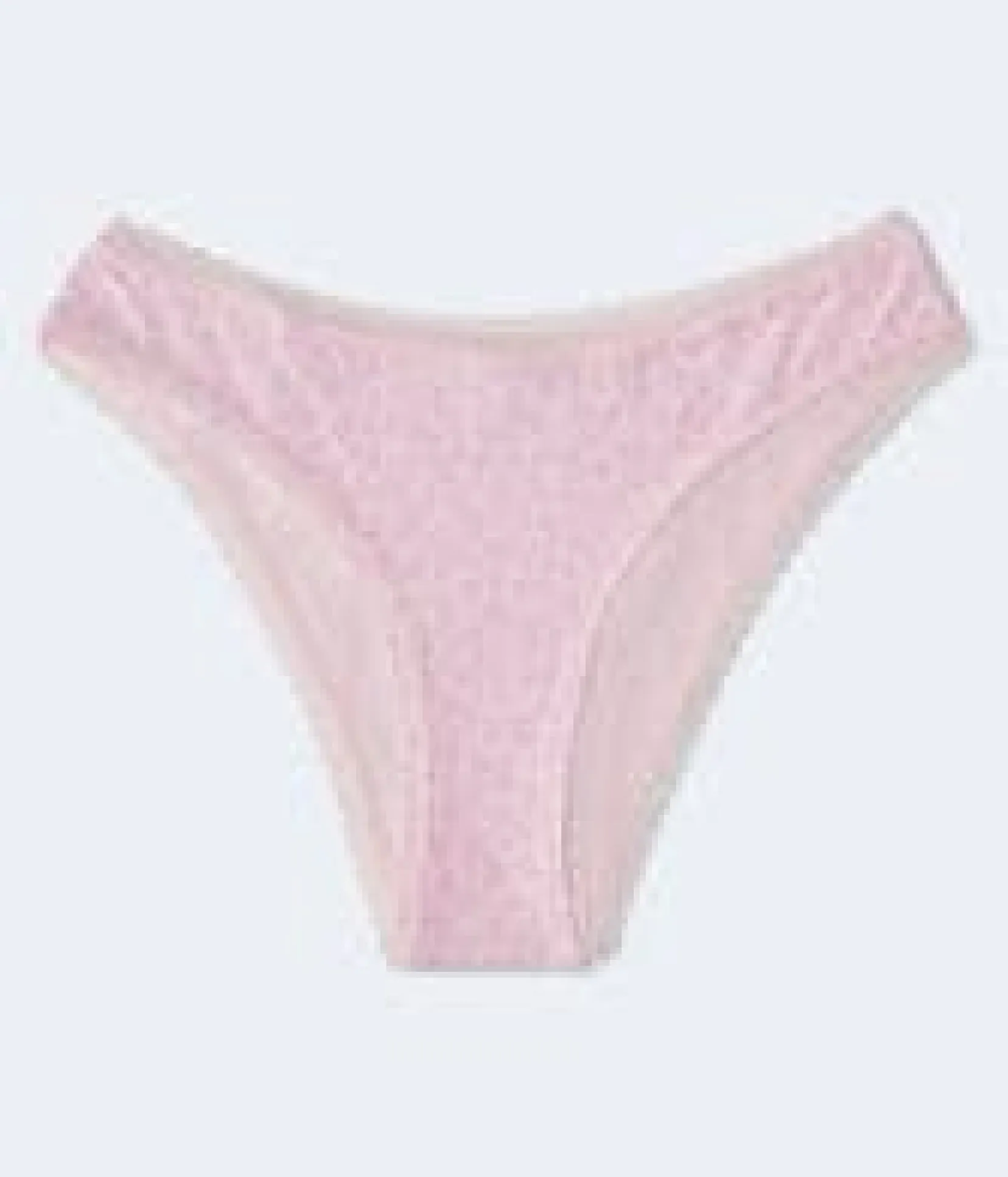 Pink Leopard Lace-Trim Cheeky