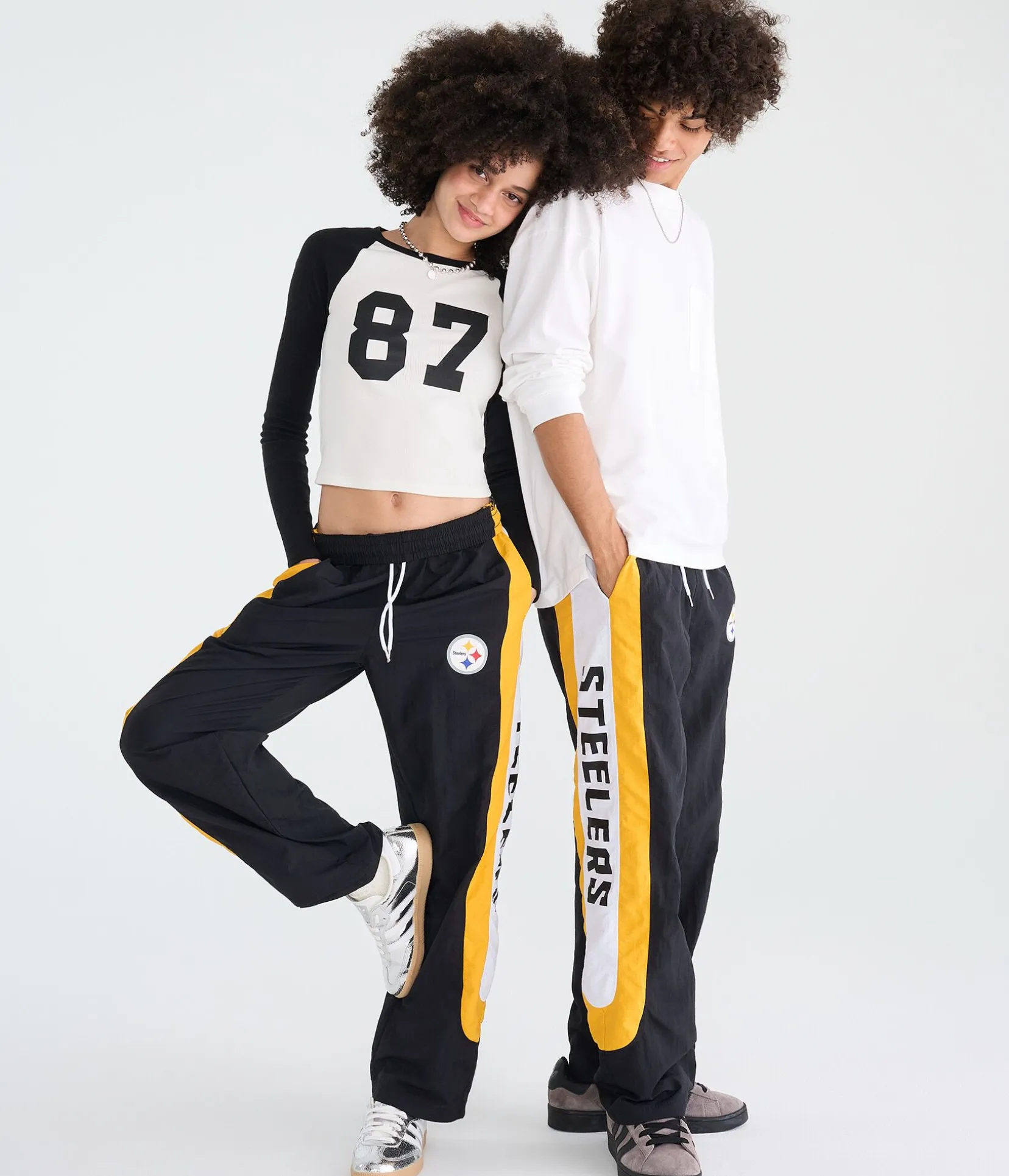 Pittsburgh Steelers Nylon Track Pants