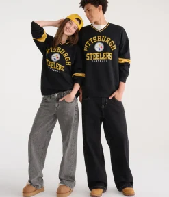 Pittsburgh Steelers V-Neck Sweatshirt
