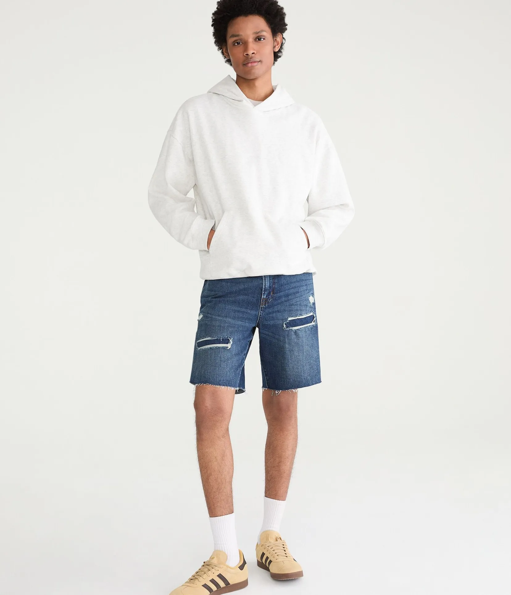Premium Air Denim Shorts 9"