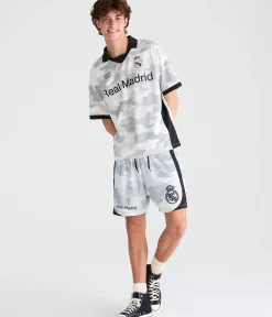 Real Madrid Camo V-Neck Soccer Jersey