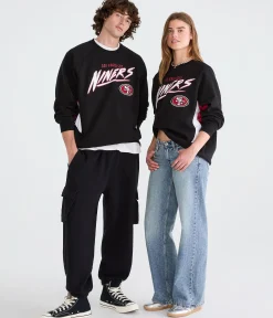 San Francisco 49ers Colorblock Crew Sweatshirt