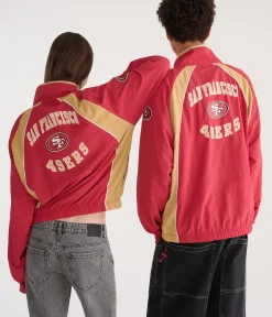 San Francisco 49ers Quarter-Zip Track Jacket