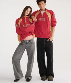 San Francisco 49ers Quarter-Zip Track Jacket