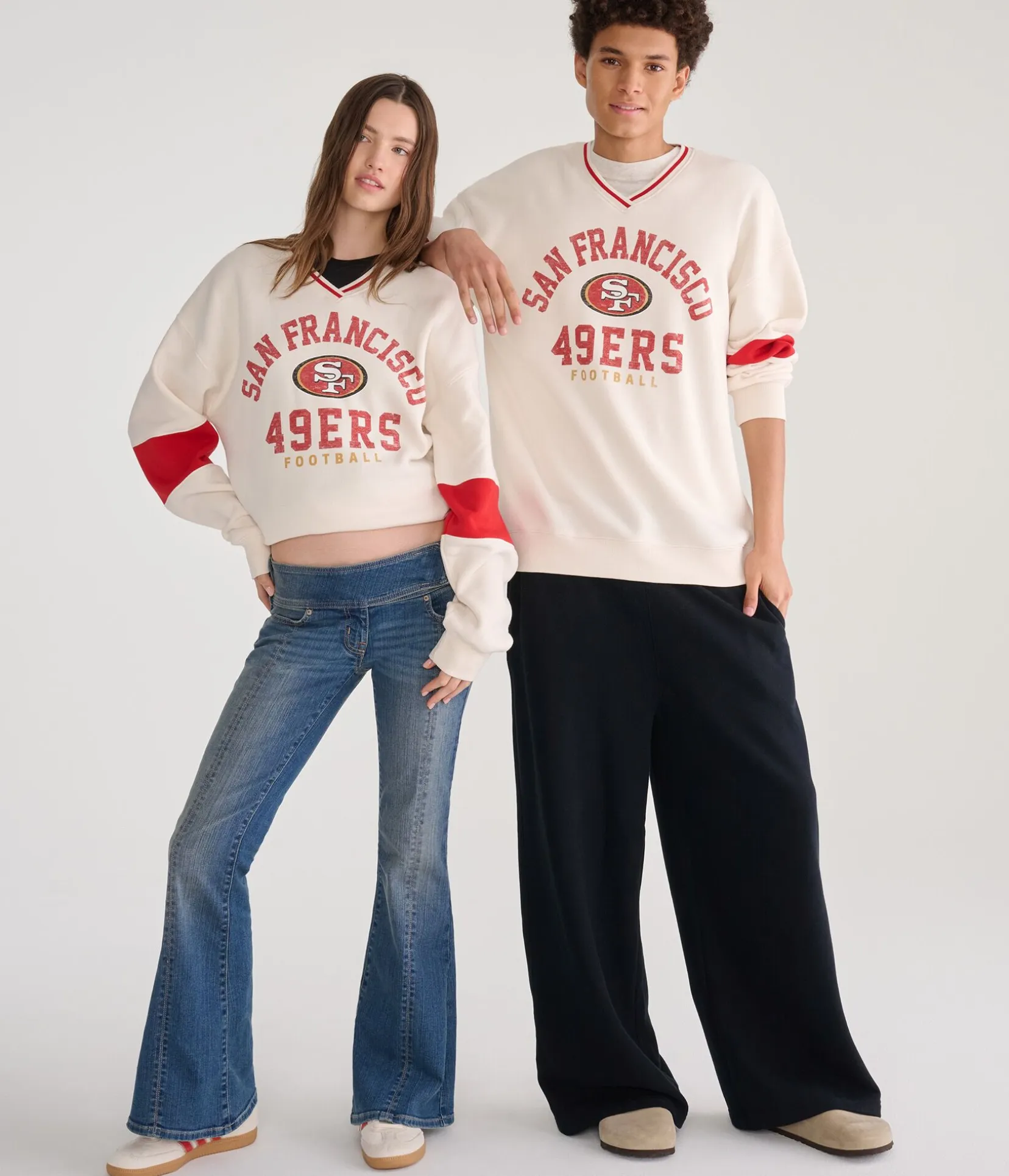 San Francisco 49ers V-Neck Sweatshirt