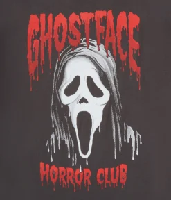 Scream Ghostface Horror Club Relaxed Graphic Tee