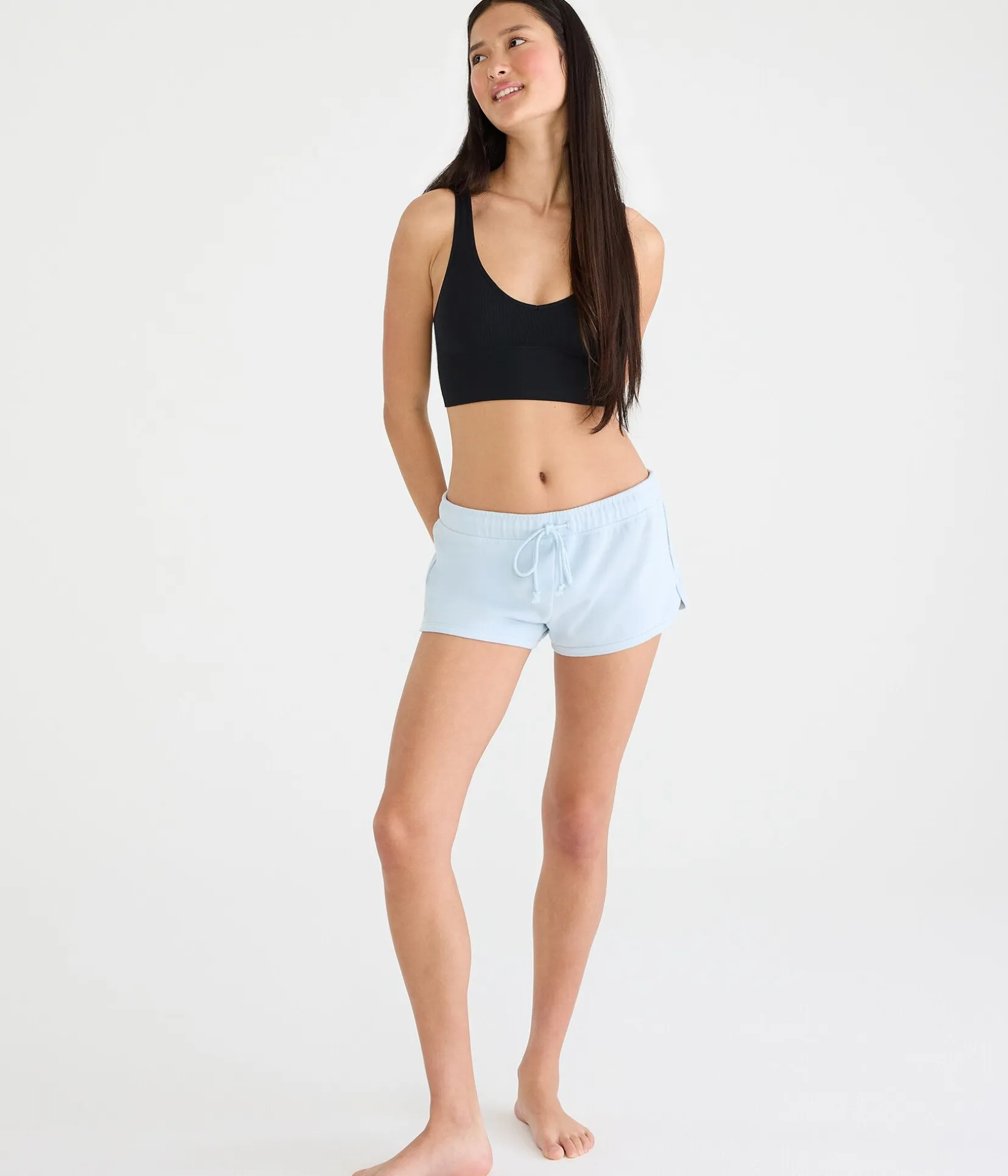 Seamless Scoop Long-Line Bralette