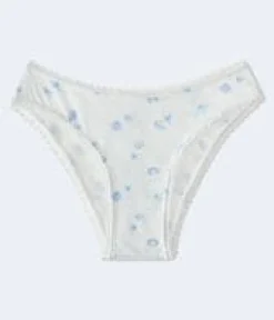 Seashell Lace-Trim Cheeky
