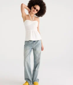 Seriously Soft Babydoll Halter Top