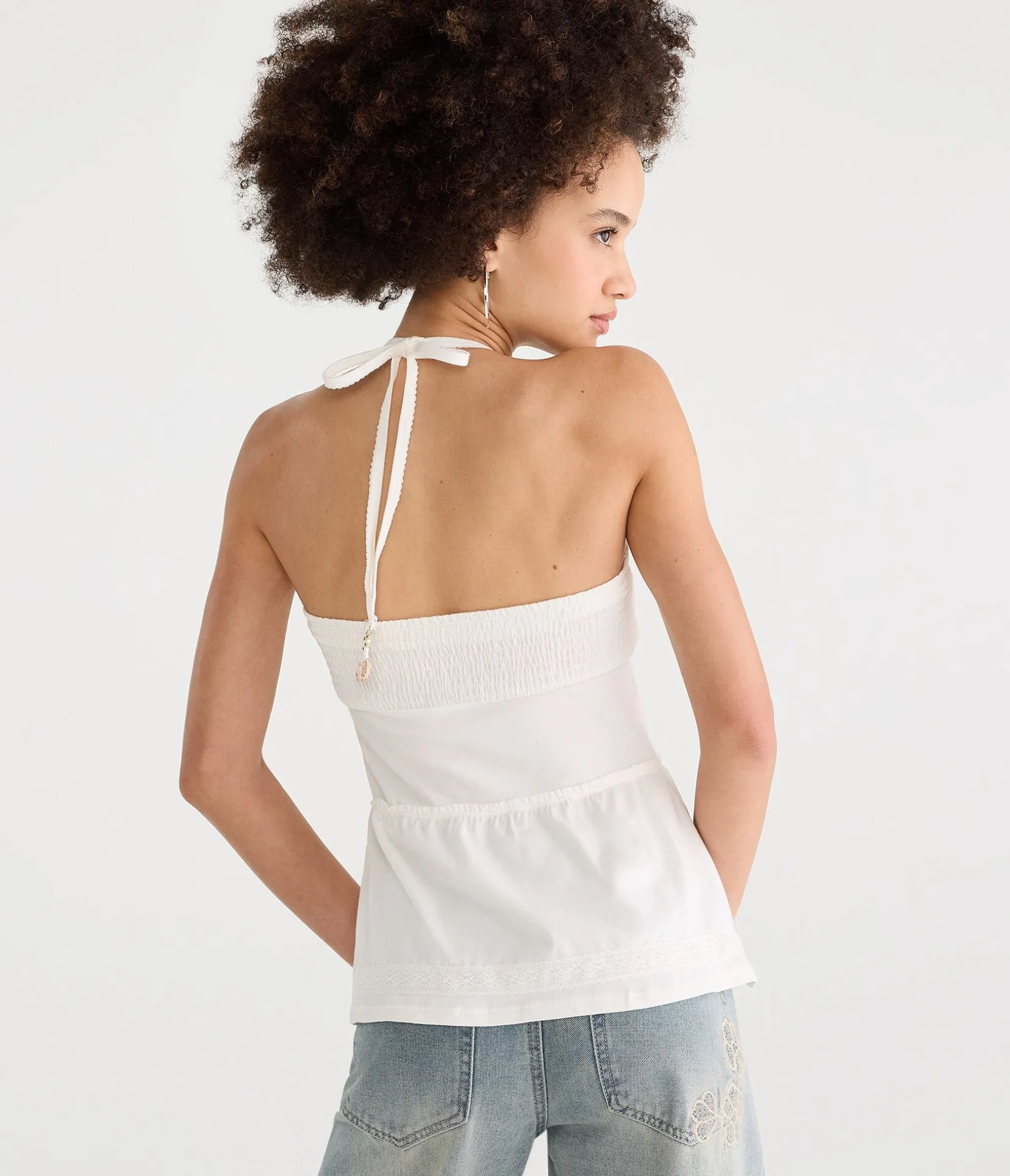 Seriously Soft Babydoll Halter Top