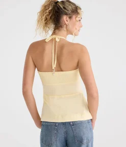 Seriously Soft Babydoll Halter Top