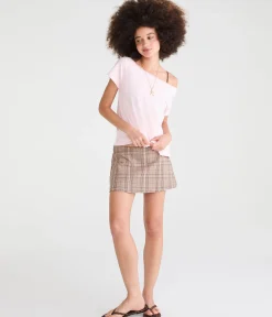 Seriously Soft Off-The-Shoulder Vintage Fit Tee