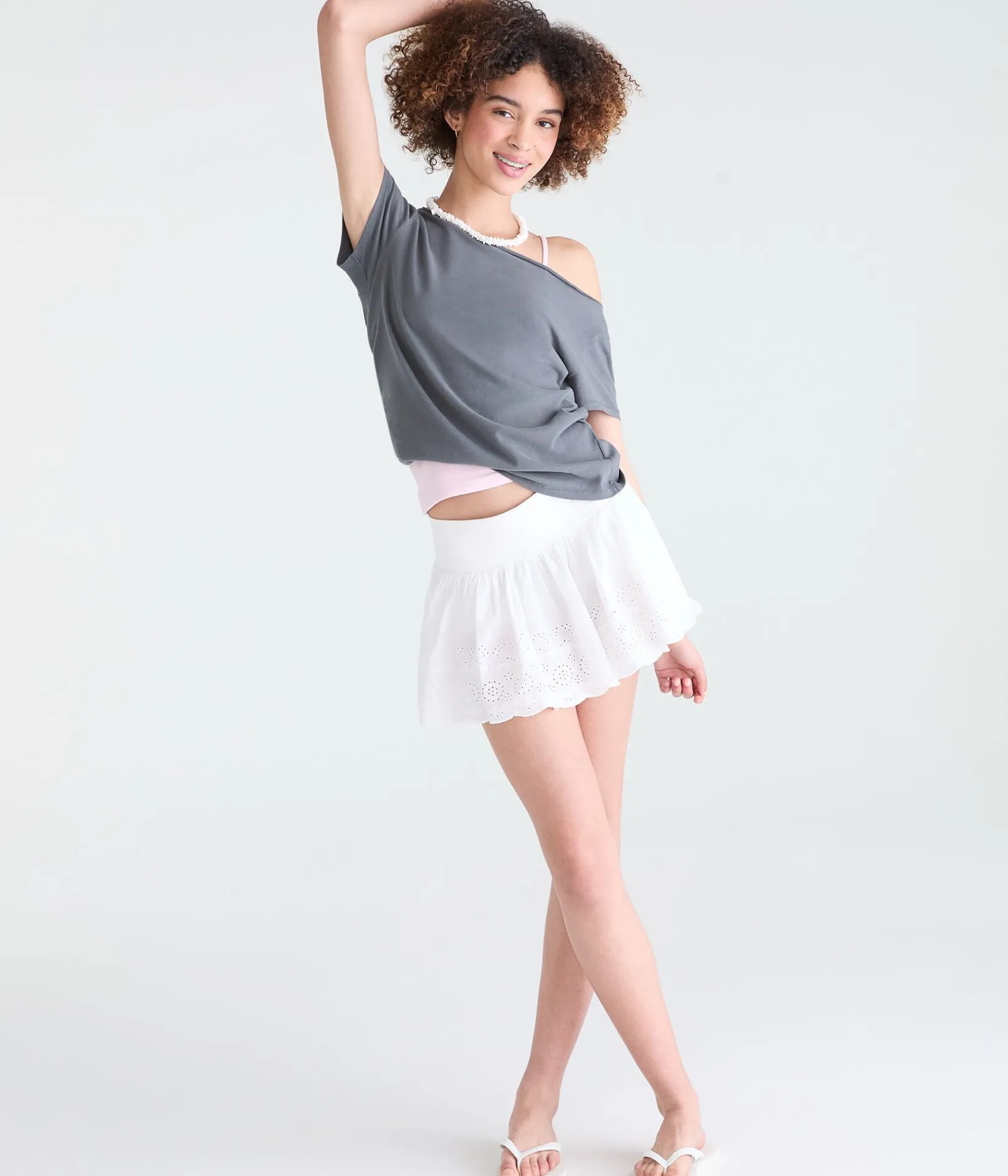 Seriously Soft Off-The-Shoulder Vintage Fit Tee