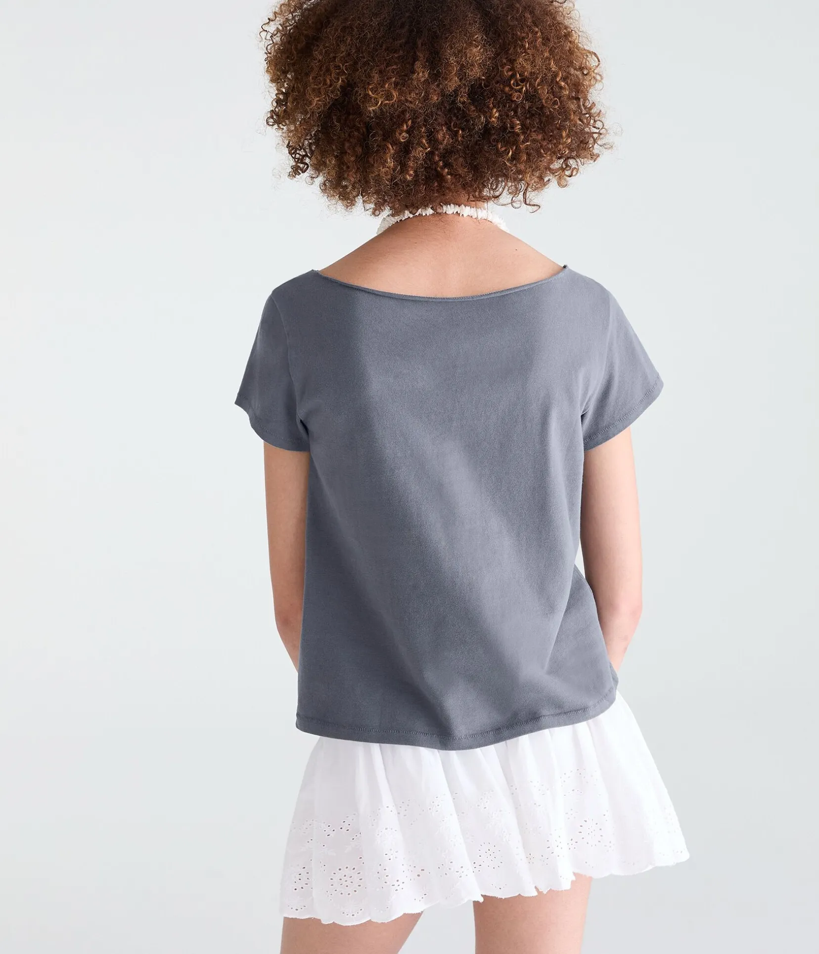 Seriously Soft Off-The-Shoulder Vintage Fit Tee