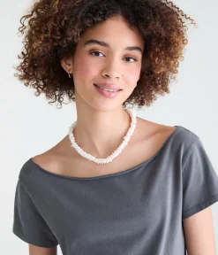 Seriously Soft Off-The-Shoulder Vintage Fit Tee